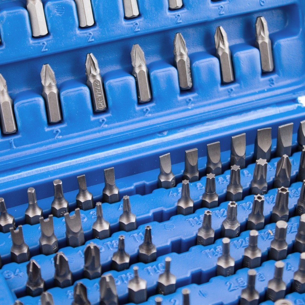 Sada bitů nářadí v kufříku TORX Klíče 100 dílů imbusy M13376